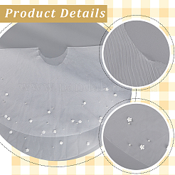 Polyester Lady Tulle Collars&nbsp;AJEW-WH20072-25B