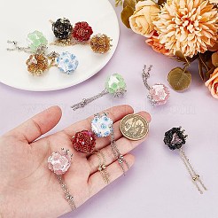 12Pcs 6 Colors Handmade Polymer Clay with Resin&nbsp;CLAY-AR0001-36A