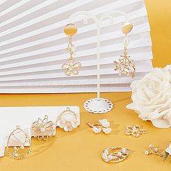 16Pcs 8 Style Alloy Pendants&nbsp;PALLOY-SC0003-65LG