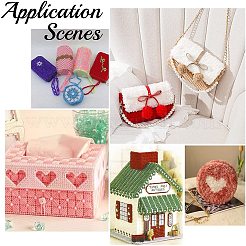 Resin Mesh Canvas Bag Sheets&nbsp;DIY-WH0260-13