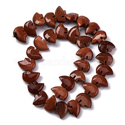 Synthetic Goldstone Beads Strands&nbsp;G-F783-G07-01