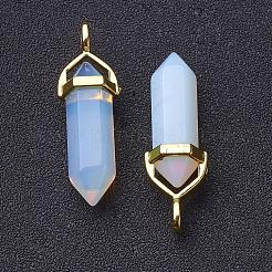 Opalite Double Terminated Pointed Pendants&nbsp;G-G902-C02