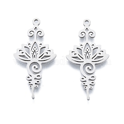 Non-Tarnish 201 Stainless Steel Pendant&nbsp;STAS-B027-16P