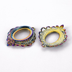 Alloy Pendant Cabochon Settings&nbsp;PALLOY-S180-088-NR