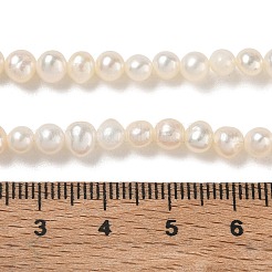 Natural Cultured Freshwater Pearl Beads Strands&nbsp;PA-CBAC463-38