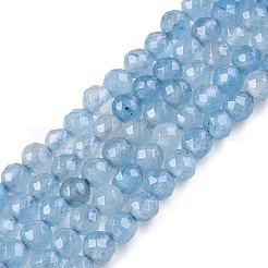Natural White Jade Bead Strands&nbsp;X-G-R344-4mm-05