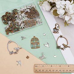 Tibetan Style Alloy Pendants&nbsp;FIND-ME0001-27