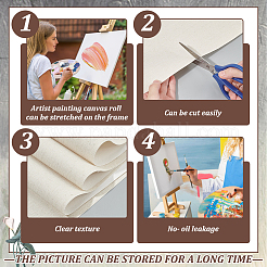 Linen Blend Coated Canvas&nbsp;DRAW-WH0002-01