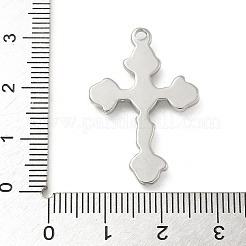 304 Stainless Steel Pendant Cabochon Settings&nbsp;STAS-M082-03P