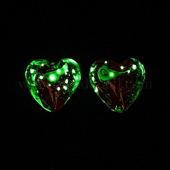 Luminous Handmade Gold Sand Lampwork Beads&nbsp;FOIL-B001-04A