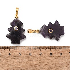 Natural Banded Amethyst Pendants&nbsp;G-P628-04G-03