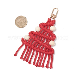 Christmas Tree Cotton Pendant Decoration&nbsp;HJEW-TA00407
