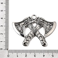 Tibetan Style Alloy Pendants&nbsp;AL-CBA7D25-01AS-A