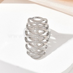 304 Stainless Steel Finger Rings&nbsp;SA-CBA289B-07P