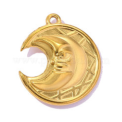 304 Stainless Steel Pendants&nbsp;STAS-OY019-11G