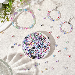 1800Pcs 9 Colors Opaque Acrylic Beads&nbsp;OACR-PA0001-26