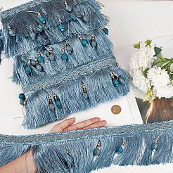 6M Polyester Tassel Lace Trim&nbsp;OCOR-OC0001-51B