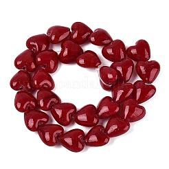 Handmade Lampwork Beads Strands&nbsp;LAMP-Q041-04A-01