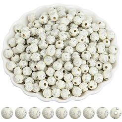 800Pcs Plating Acrylic Beads&nbsp;PACR-PA0001-24