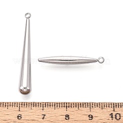 10Pcs 304 Stainless Steel Pendants&nbsp;STAS-T075-23P