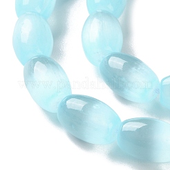 Macaron Color Natural Selenite Beads Strands&nbsp;G-B102-A01-06