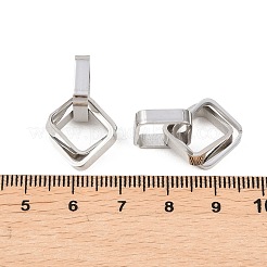 201 Stainless Steel Pendants&nbsp;STAS-F339-04P