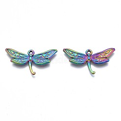 Rack Plating Rainbow Color Alloy Pendants&nbsp;PALLOY-N163-188