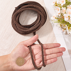 5M DIY Frosted Cowhide Leather Cord&nbsp;OCOR-GF0004-97D-02