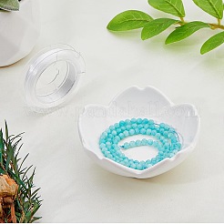 DIY Natural Amazonite Round Beaded Stretch Bracelet Making Kit&nbsp;G-FI0001-13