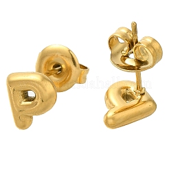 304 Stainless Steel Stud Earrings&nbsp;EJEW-I316-01G-P