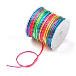30M Nylon Satin Rattail Cords&nbsp;NWIR-YW0001-04-14