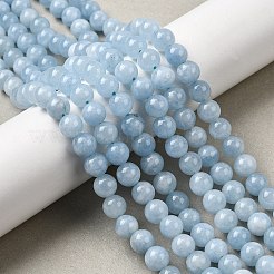 Natural Chalcedony Beads Strands&nbsp;X-G-S333-8mm-004-1