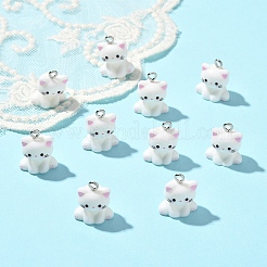 10Pcs Opaque Resin Pendants&nbsp;RESI-YW0004-51