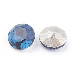 Pointed Back & Back Plated Glass Rhinestone Cabochons&nbsp;RGLA-J012-8mm-207