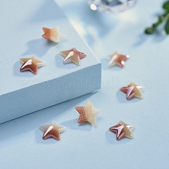Opaque Glass Cabochons&nbsp;GGLA-S038-09A-8mm