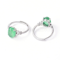 Adjustable Brass Finger Rings&nbsp;RJEW-L096-01P