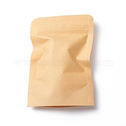 Eco-friendly Biodegradable Kraft Paper Packaging Zip Top Paper Bag&nbsp;X-CARB-P002-04