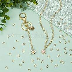 200Pcs 304 Stainless Steel Open Jump Rings&nbsp;FIND-UN0003-84