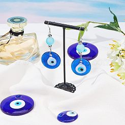 Handmade Evil Eye Lampwork Pendants&nbsp;LAMP-NB0001-15