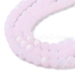 Imitation Jade Glass Beads Strands&nbsp;X-EGLA-A034-J3mm-MB02