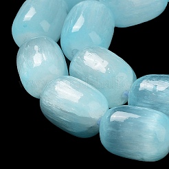 Natural Selenite Beads Strands&nbsp;G-F750-03