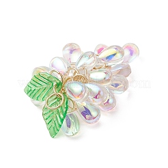 Transparent Glass Pendants&nbsp;PALLOY-JF04758-01
