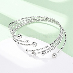 304 Stainless Steel Cuff Bangles for Women&nbsp;BJEW-B150-03P