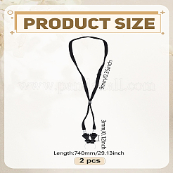 2Pcs Polyester Eyeglasses Strap&nbsp;AJEW-LP0008-23