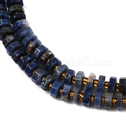 Natural Sodalite Beads Strands&nbsp;G-F796-A10-01