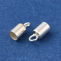 925 Sterling Silver Cord Ends&nbsp;STER-P055-02A-S