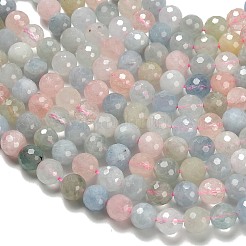 Natural Morganite Beads Strands&nbsp;G-H329-F01-8mm