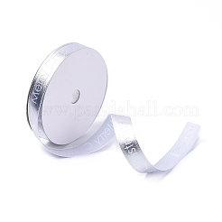 20 Yards Single Face Printed Polyester Satin Ribbon&nbsp;SRIB-P021-C02