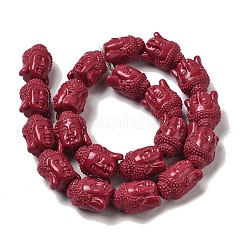 Synthetic Coral Beads Strands&nbsp;CORA-P009-02A