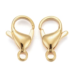 304 Stainless Steel Lobster Claw Clasps&nbsp;STAS-H352-01G-G